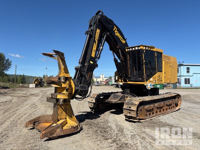 2018 Tigercat LX870D Leveling Abbattitore forestale cingolato
