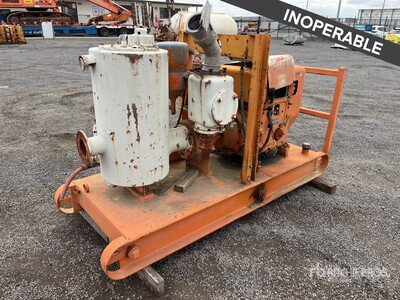 Sykes VP100 Skid-Mounted Water Pump (Inoperable)