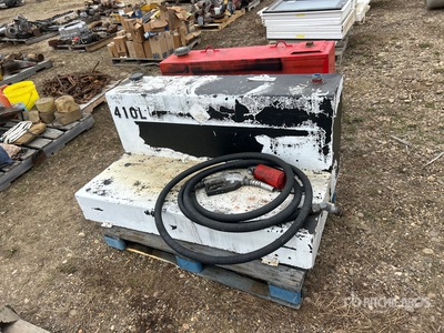 Quantity of (2) Portable Steel L-Shaped Fuel Tank