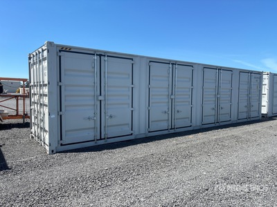 2026 40 ft High Cube Multi-Door Storage Container