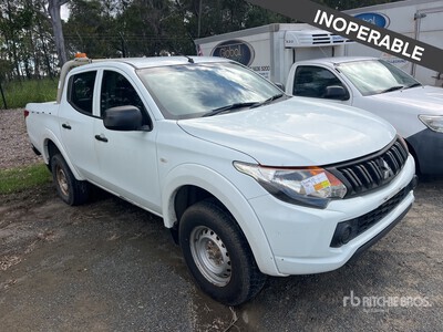 2018 Mitsubishi Triton 4x4 Dual Cab Pickup (Inoperable)