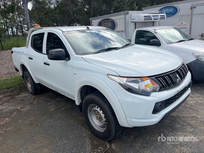 2018 Mitsubishi Triton 4x4 Dual Cab Pickup (Inoperable)