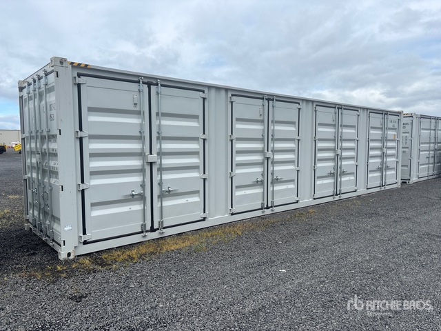 2025 40 ft High Cube Multi-Door Storage Container