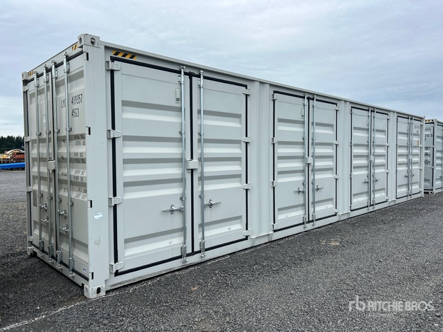 2026 40 ft High Cube Multi-Door Storage Container
