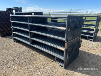 Quantity of (18) 2026 BYT MSP120 12 ft Magnum Ranch Panneau pour bétail (Unused)