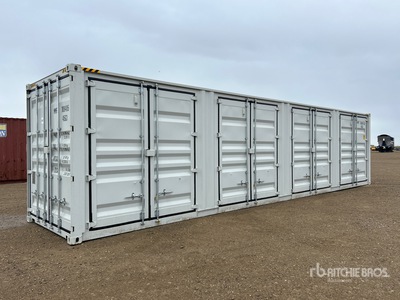 2025 40 ft High Cube Multi-Door Storage Container