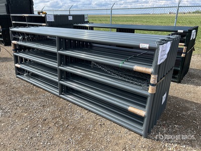 Quantity of (16) 2026 BYT FRMGTE96 9 ft 6 in x 4 ft Magnum Ranch Frame Cancello per recinto bestiame (Unused)