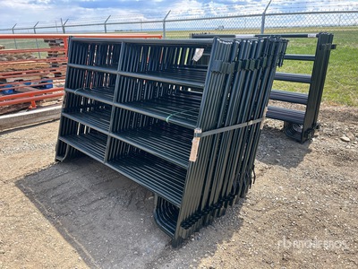 Quantity of (24) 2026 BYT RP76 7 ft 6 in Ranch Panneau pour bétail (Unused)