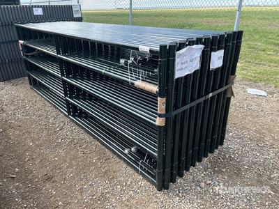 Quantity of (20) 2026 BYT RG5012 12 ft x 4 ft HD Ranch Cancello per recinto bestiame (Unused)