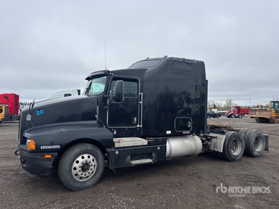 2007 Kenworth 6x4 T/A Sleeper Truck Tractor