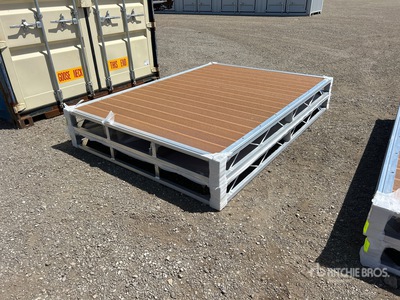 Quantity of (2) 2026 BYT BDF6 6 ft x 8 ft Aluminum Boat Dock Section Kit 船舶・海運業機器 - その他 (Unused)