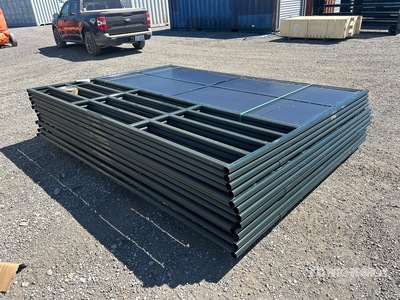 Quantity of (3) 2026 BYT HRS627 7 ft x 9 ft 5 in Horse Stall Kit Attrezzatura per bestiame (Unused)