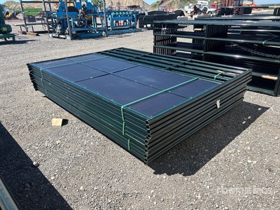 Quantity of (3) 2026 BYT HRS627 7 ft x 9 ft 5 in Horse Stall Kit Attrezzatura per bestiame (Unused)