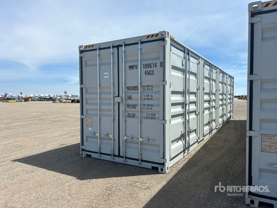 2025 40 ft High Cube Multi-Door Conteneur de stockage