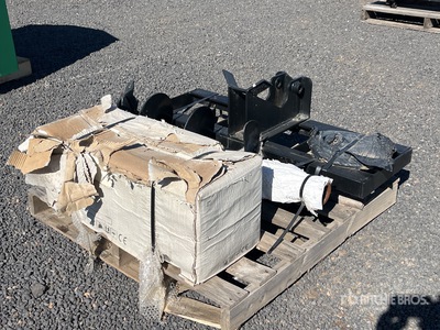 Challenge Implements 400 mm Hydraulic Post Hole Auger (Unused)