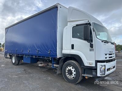 2012 Isuzu FVR 4x2 カーテンサイドトラック