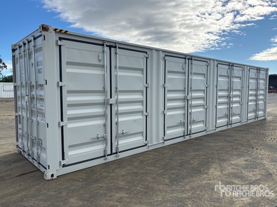 40 ft High Cube Multi-Door Storage Container