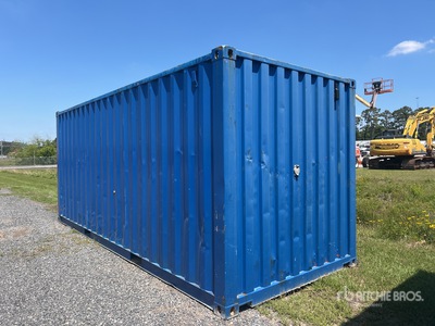 20 ft Standard With Contents Conteneur de stockage