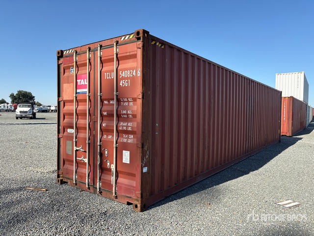 2010 40 ft High Cube Storage Container