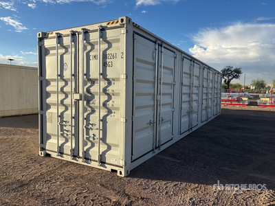 2026 40 ft High Cube Multi-Door Contenedor de almacenamiento