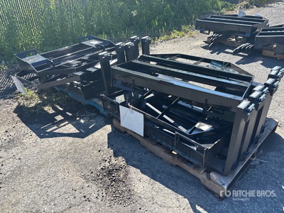 Quantity of (6) 2026 Mower King SA 48 in Skid Steer Forks (Unused)