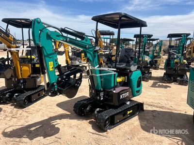 2026 CFG KT13R Mini Excavator (Unused)