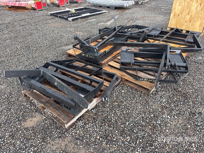 Quantity of (10) 2026 Mower King SA 48 in Skid Steer Forks (Unused)