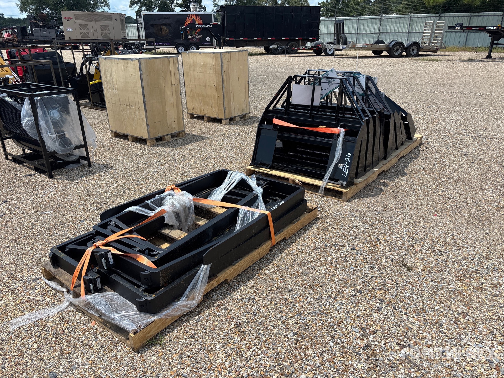 Quantity of (10) 2026 Mower King SA 48 in Skid Steer Forks (Unused)