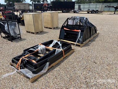 Quantity of (10) 2026 Mower King SA 48 in Skid Steer Forks (Unused)