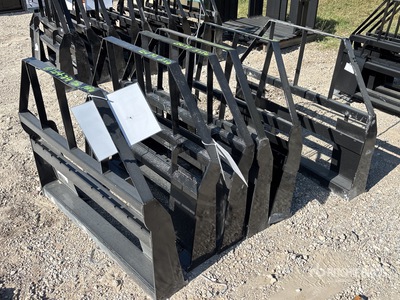 Quantity of (6) 2026 Mower King SA 48 in Skid Steer Forks (Unused)