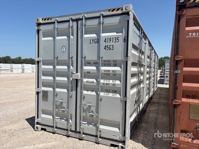 2026 40 ft High Cube Multi-Door Storage Container