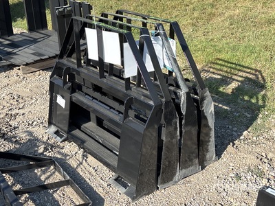 Quantity of (4) 2026 Mower King SA 48 in Skid Steer Forks (Unused)