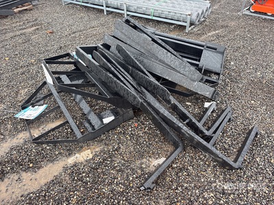 Quantity of (6) 2026 Mower King SA 48 in Skid Steer Forks (Unused)