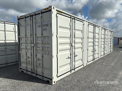 2026 40 ft High Cube Multi-Door Contenedor de almacenamiento