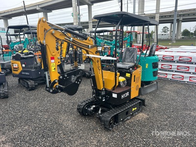 2026 CFG H13R Mini Excavator (Unused)