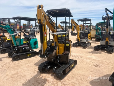2026 CFG H13R Mini Excavator (Unused)