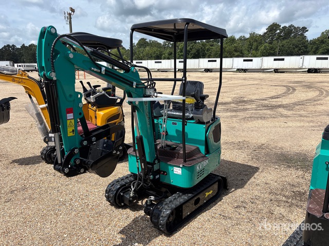 2026 CFG KV16R Mini Excavator (Unused)
