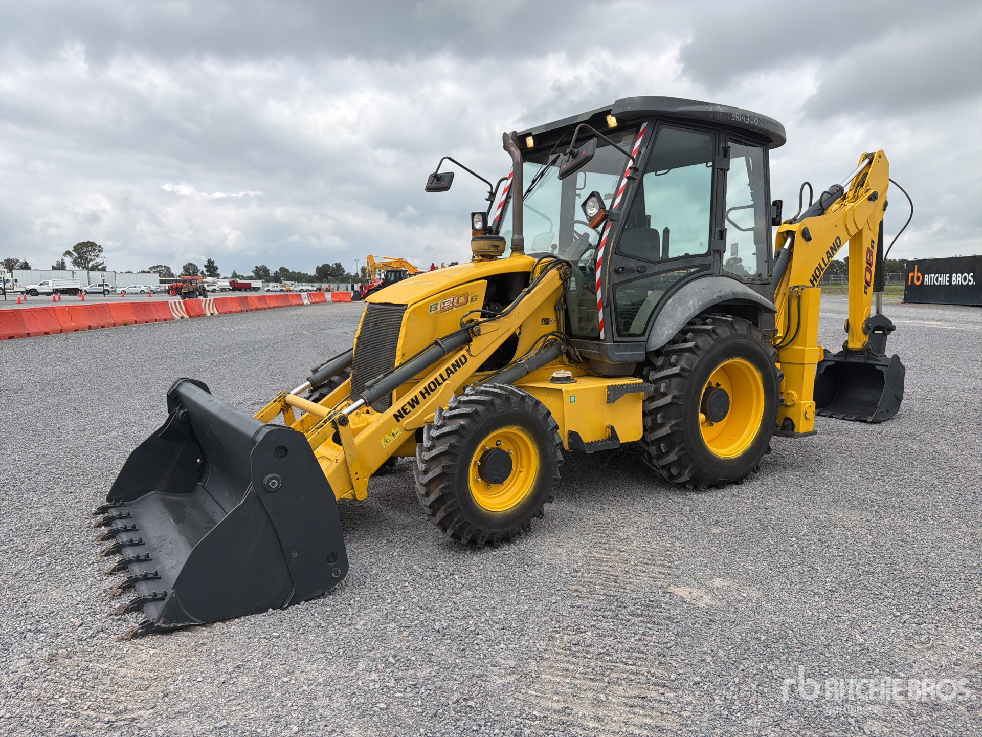 2017 New Holland B80B-SS 4x4 Retroexcavadora / Backhoe Loader