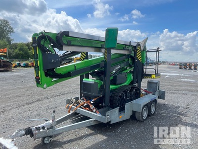 2023 Leguan 190 Crawler Diesel Articulating Boom Lift