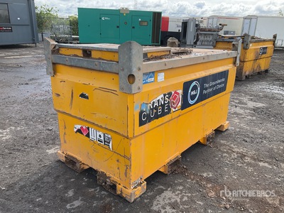 Western 20 TCG 2000 L Skid Mounted Steel Diesel 2000L Fuel Tank