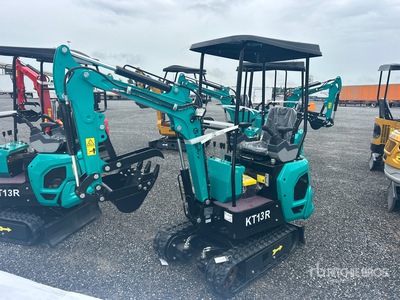 2026 CFG KT13R Mini Excavator (Unused)