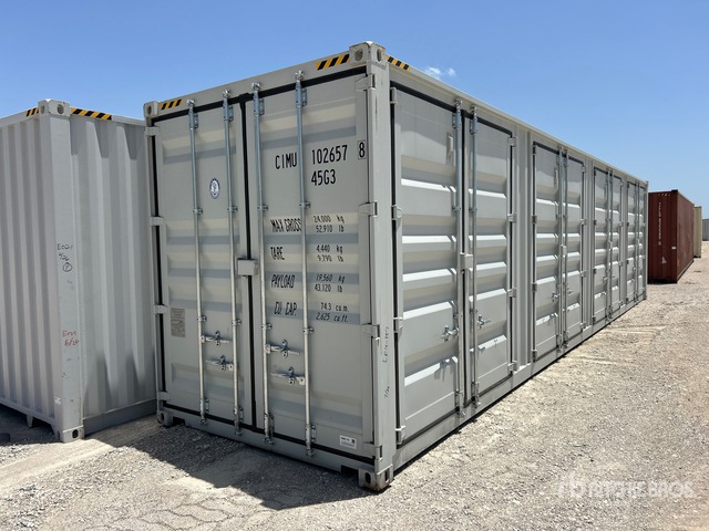 2026 40 ft High Cube Multi-Door Storage Container