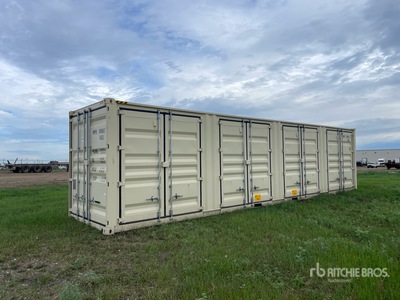 2026 40 ft High Cube Multi-Door Storage Container