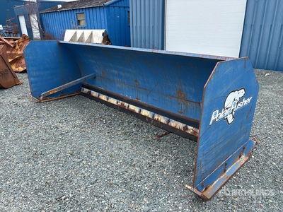 Polar Pusher 12 ft Snow Pusher - Fits Wheel Loader