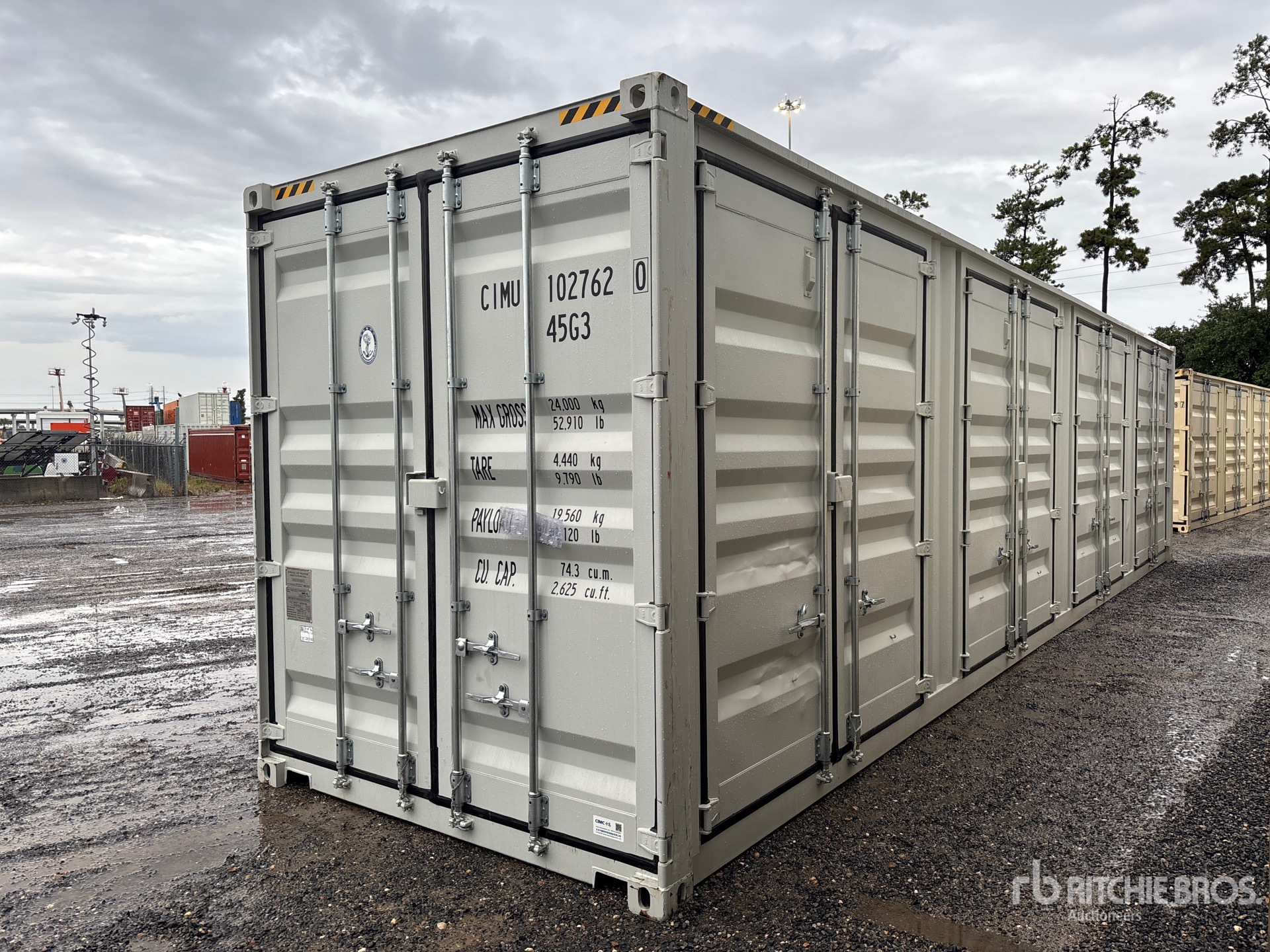 2026 40 ft High Cube Multi-Door Storage Container