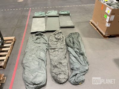 (9) Sleeping Bags, (19) Self-Inflating Sleeping Mats & Assorted Items