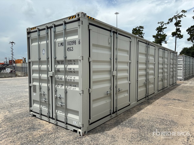 2026 40 ft High Cube Multi-Door Storage Container