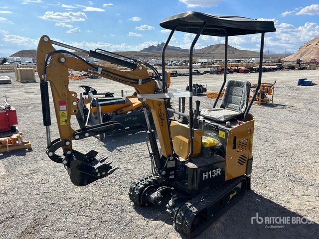 2026 CFG H13R Mini Excavator (Unused)
