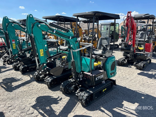 2026 CFG KT13R Mini Excavator (Unused)