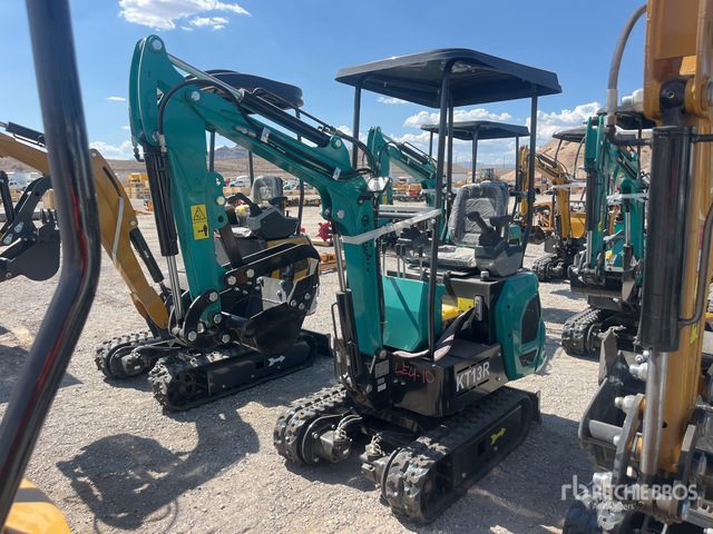 2026 CFG KT13R Mini Excavator (Unused)